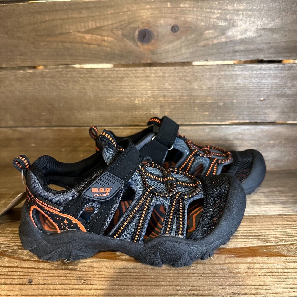 New NWT Little Kids Jambu Map Outdoor Water Hiking‎ Sandals Shoes Size 11 C